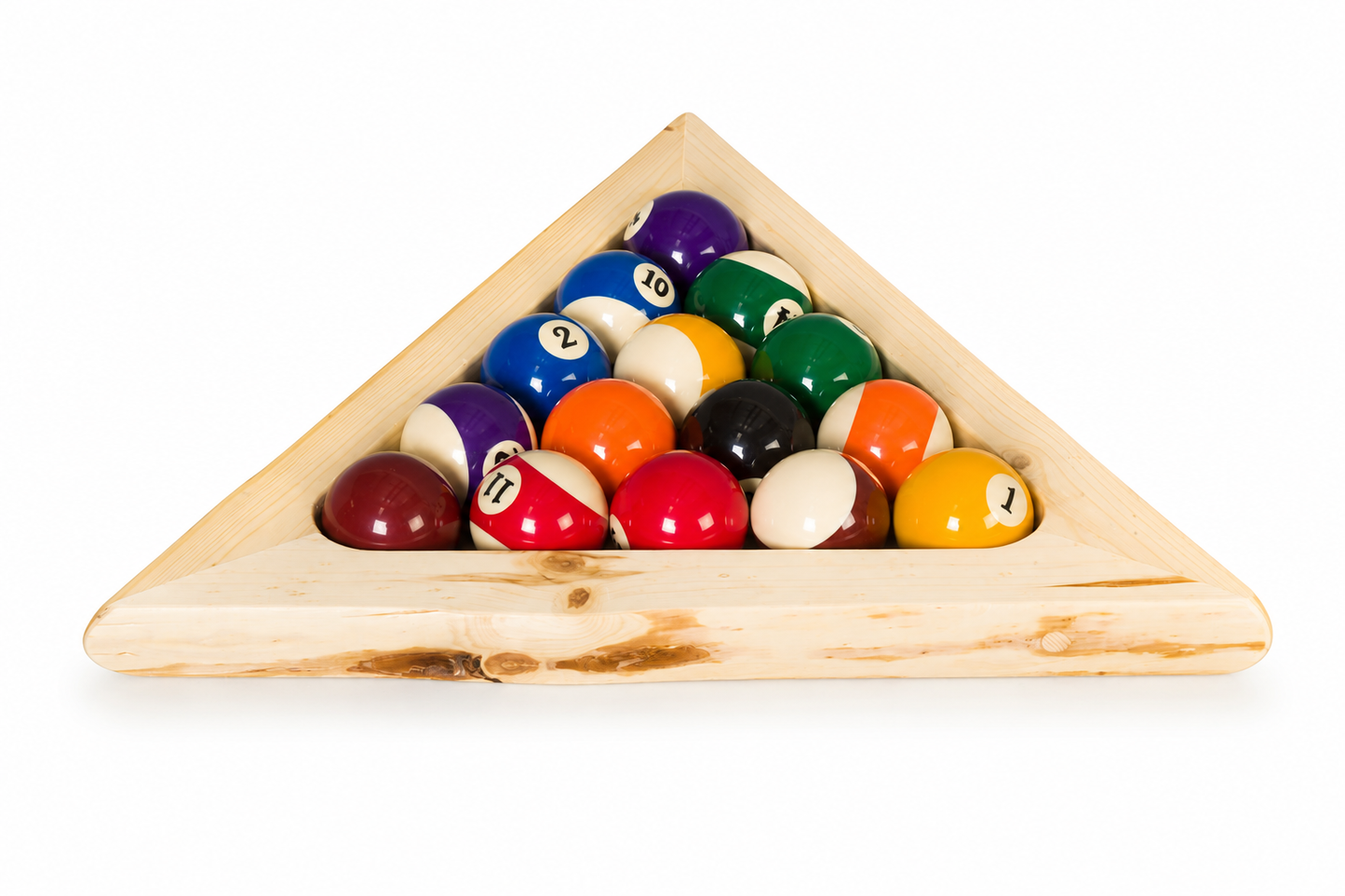 Log Klondike Pool Ball Triangle