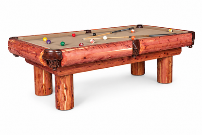 Red Cedar Pool Table